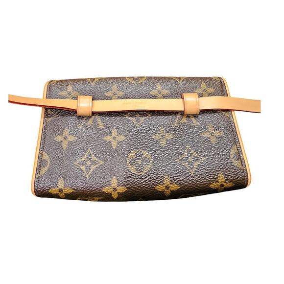 Louis Vuitton Pochette Florentine Monogram (With Snap Leather Belt) Brown XS - Picture 8 of 16